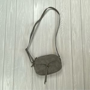BOC Born Women's Gray Boho Small Leather Crossbody Purse Bag